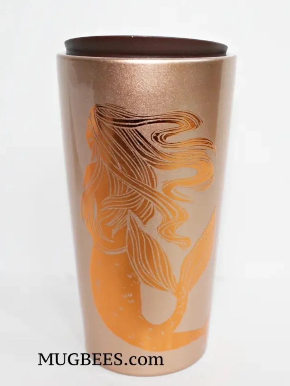 Starbucks Siren Bronze First Store Pike Place Ceramic Tumbler 12oz